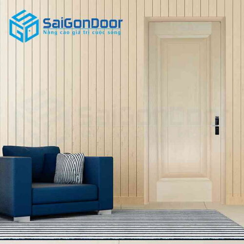 Cửa Gỗ HDF Veneer 1B ash