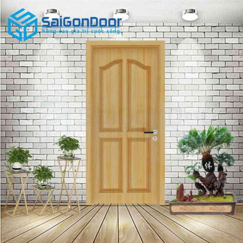 Cửa Nhựa Gỗ Composite 4A ash 2