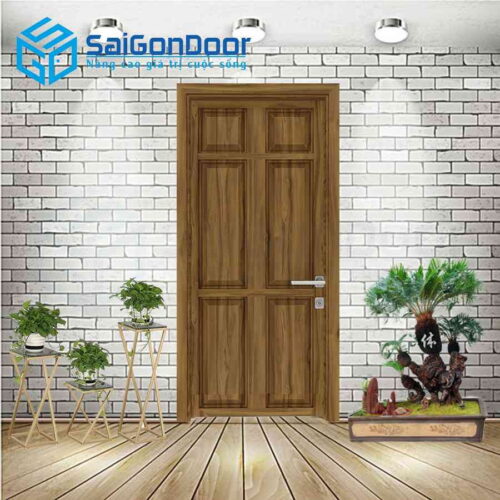 Cửa Nhựa Gỗ Composite 6A oc cho 2